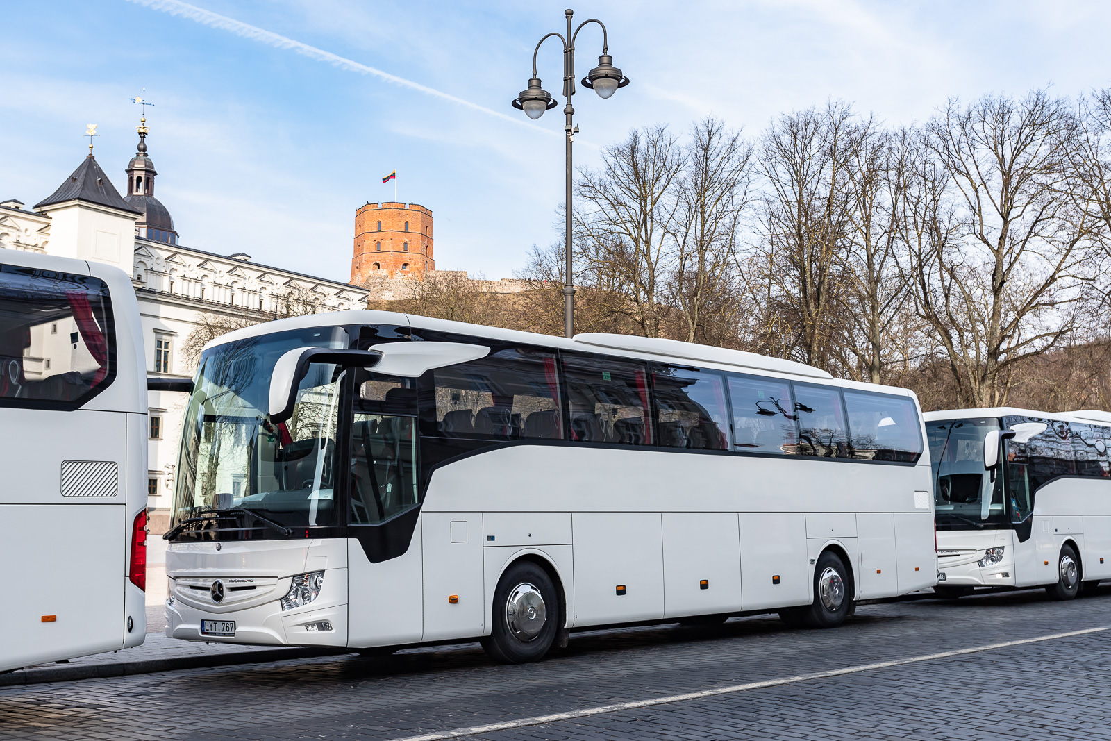 Naujieji Mercedes Benz Tourismo 2019 autobusai
